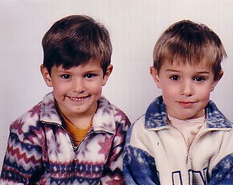 Sbastien et Guillaume - dcembre 1995